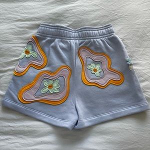 NWT Nike Project Uphoria Blue Flower Shorts